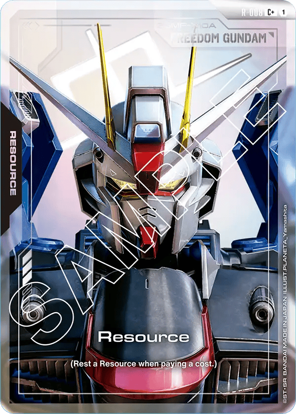 R-008: Resource (Freedom Gundam) C+ (Foil)