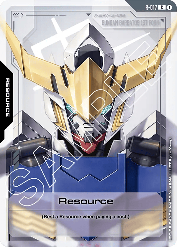 R-017: Resource: Gundam Barbatos 1st Form (Common)