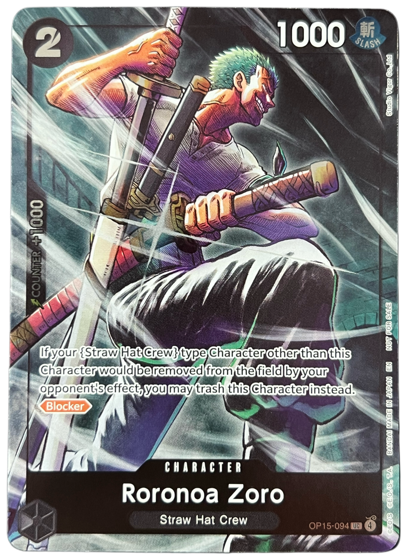 Roronoa Zoro (OP15-094) Adventure on Kami's Island Dash Pack