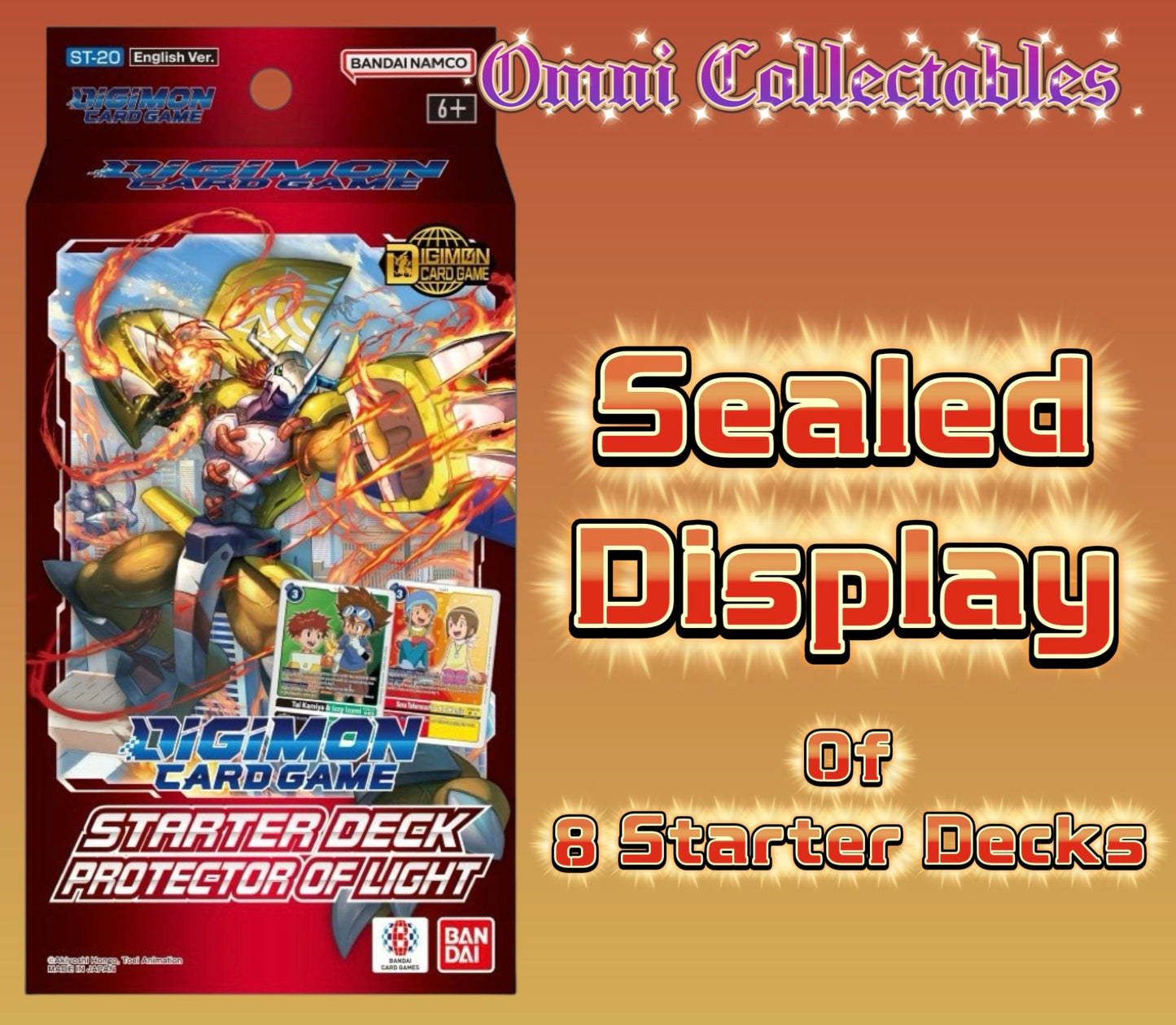 Starter Deck Display Protector of Light (8x Starter Decks)