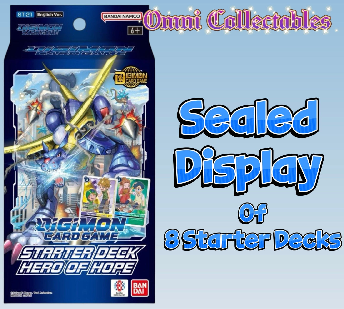 Starter Deck Display Hero of Hope (8x Starter Decks)