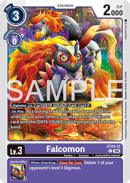 (Pre-order 15/05/2026) Falcomon (ST24-12) Common