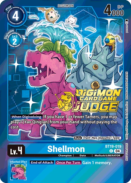 Shellmon (BT19-019) (Judge Pack 2025 Wave 1)