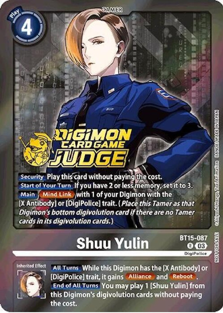 Shuu Yulin (BT15-087) (Judge Pack 6)