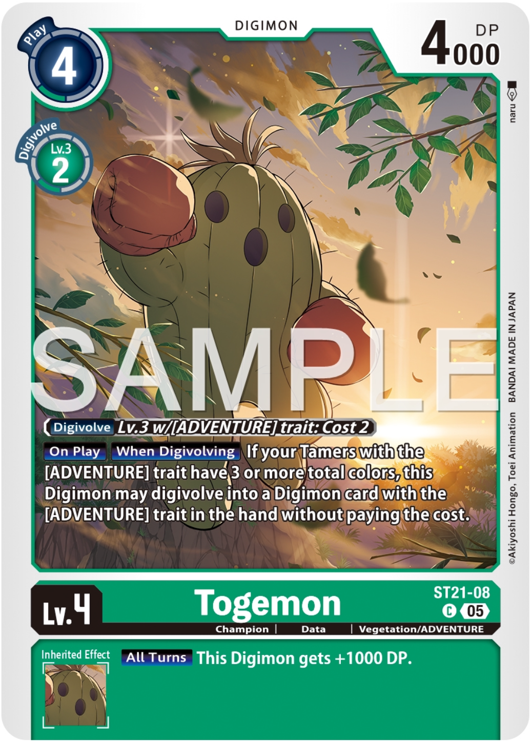 Togemon (ST21-08) Common