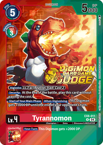 Tyrannomon (EX8-011) (Judge Pack 2025 Wave 1)