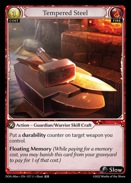 Doa Alter EN-157 Tempered Steel