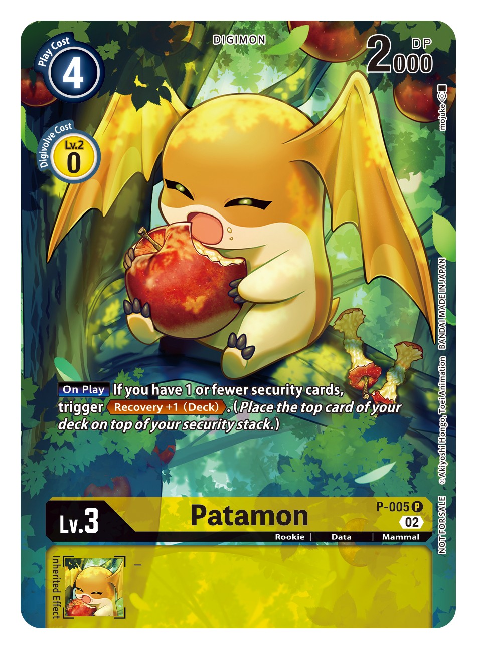 Patamon (P-005) Illustration Competition Pack 2022
