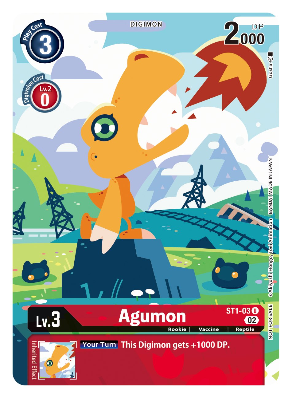 Agumon (ST1-03) Illustration Competition Pack 2022