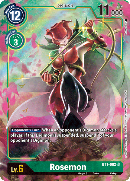 Rosemon (BT1-082) Alternative Art