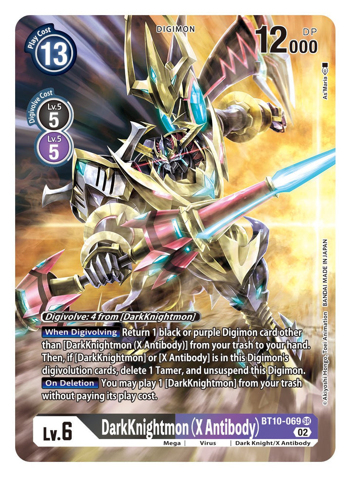 DarkKnightmon (X Antibody) (BT10-069) Alternative Art