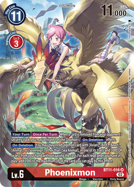 Phoenixmon (BT11-016) Alternative Art