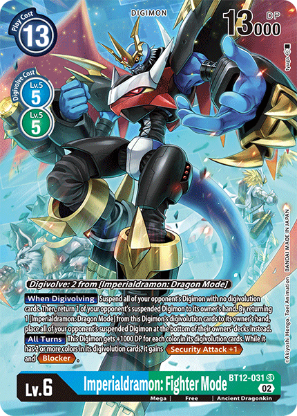 Imperialdramon: Fighter Mode (BT12-031) Alternative Art