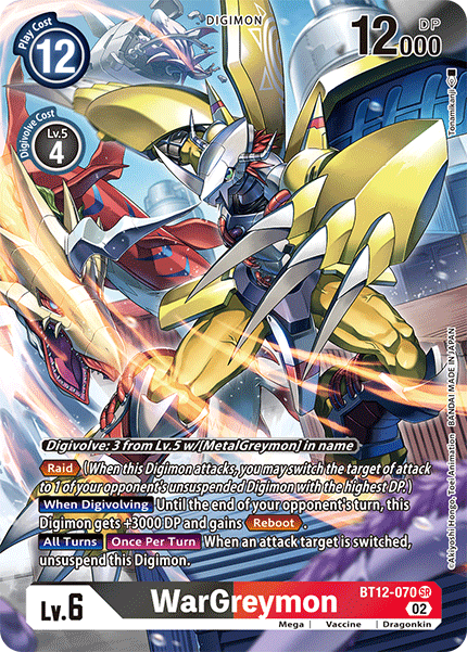 WarGreymon (BT12-070) Alternative Art