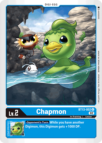 Chapmon (BT13-002) Uncommon