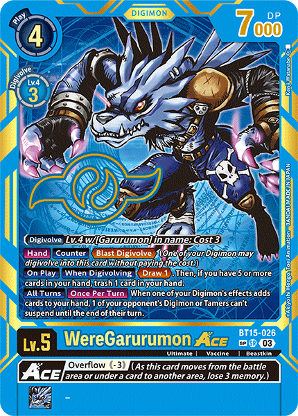 WereGarurumon ACE (BT15-026)