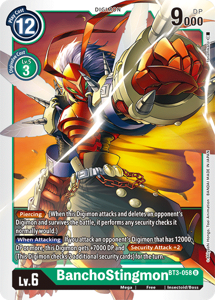 BanchoStingmon (BT3-058) Uncommon