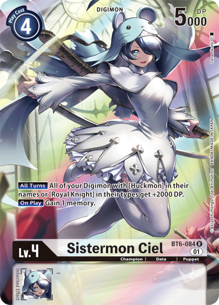Sistermon Ciel (BT6-084) Alternative Art