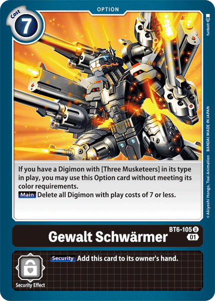 Gewalt Schwärmer (BT6-105) Uncommon