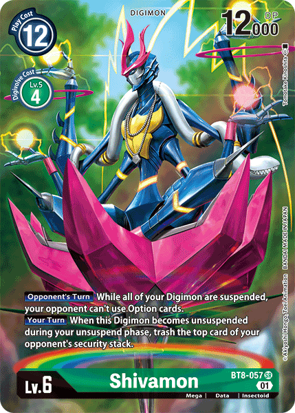 Shivamon (BT8-057) Alternative Art