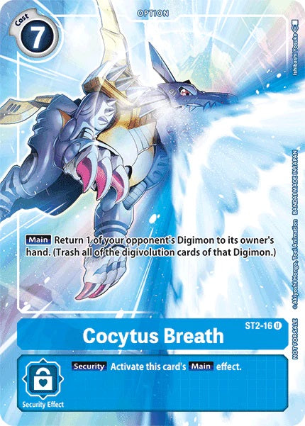 Cocytus Breath (ST2-16) Tamer's Evolution Box (PB01)