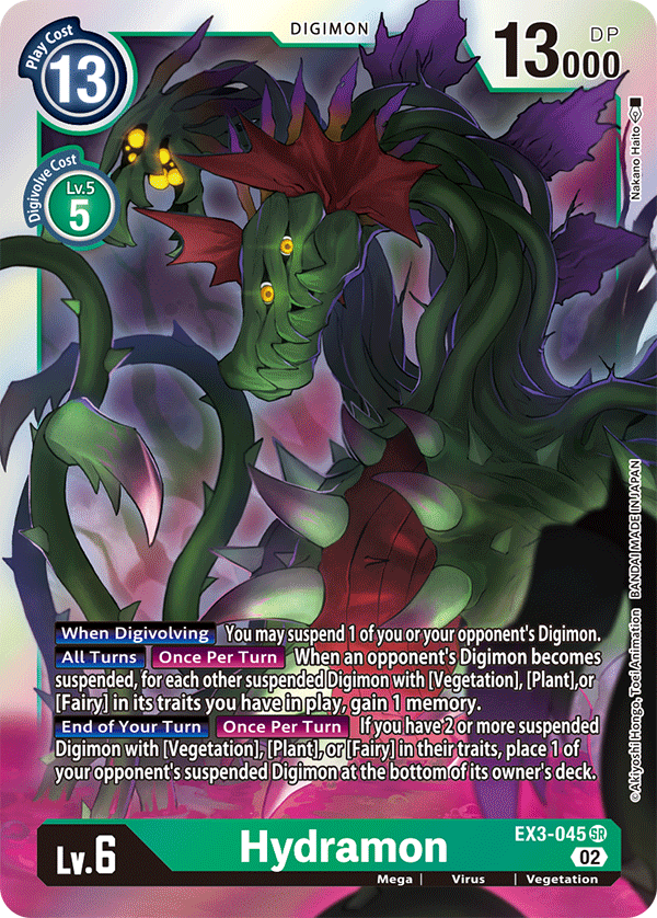 Hydramon (EX3-045) Super Rare