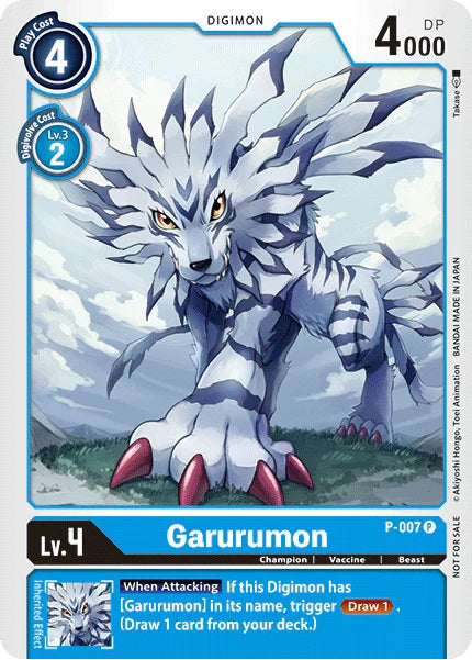 Garurumon (P-007) Box Topper