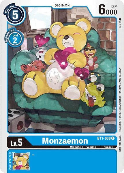 Monzaemon (BT1-038) (Official Tournament Pack Vol.2)