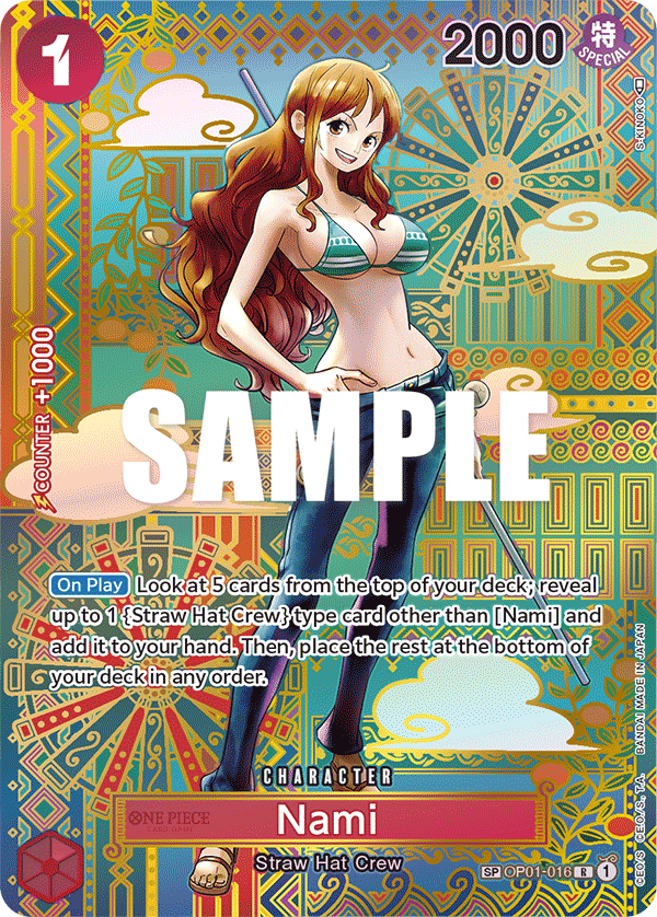 Nami (OP01-016) SP Alternative Art