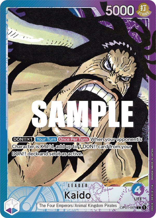 Kaido (OP01-061) Alternative Art