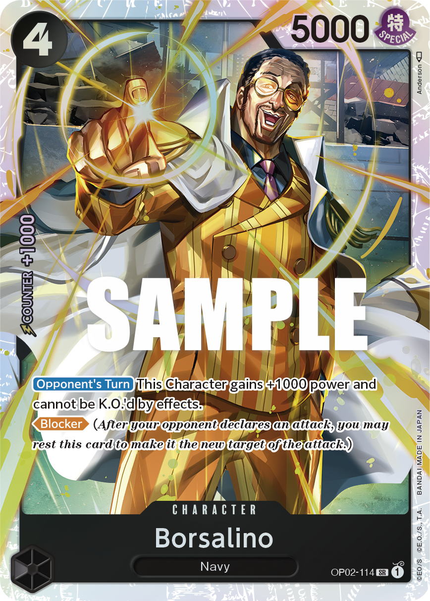Borsalino (OP02-114) Super Rare
