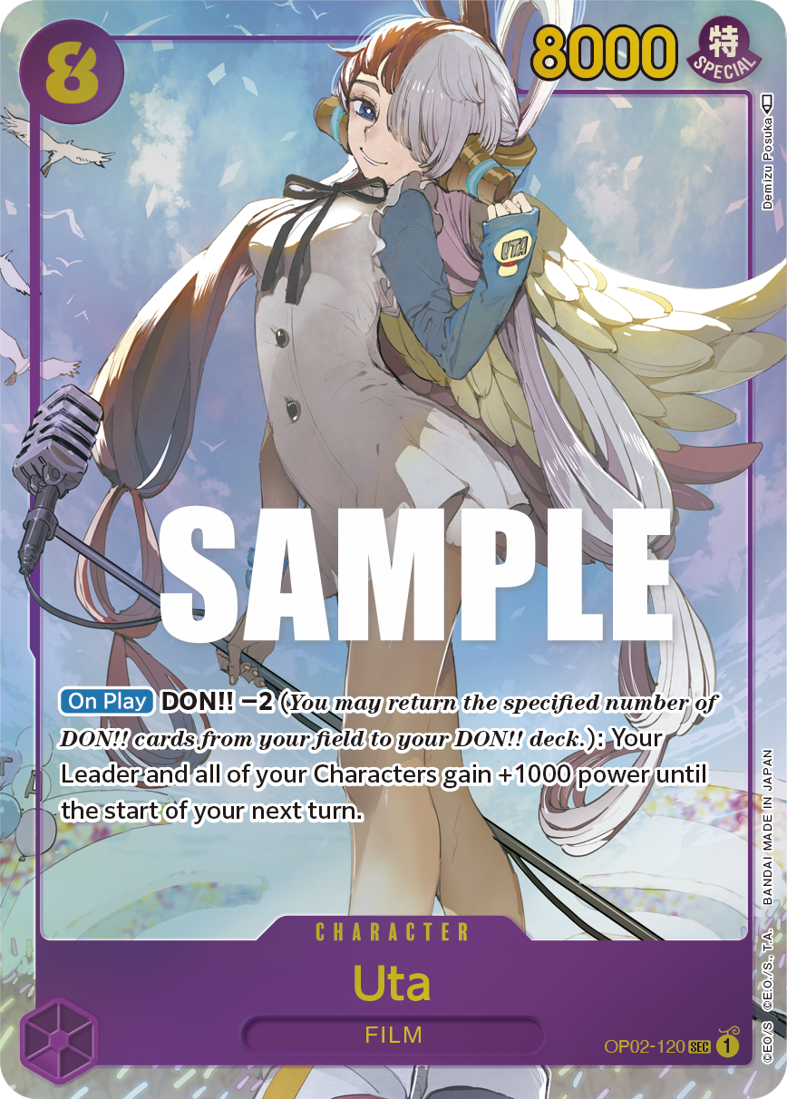 Uta (OP02-120) Alternative Art