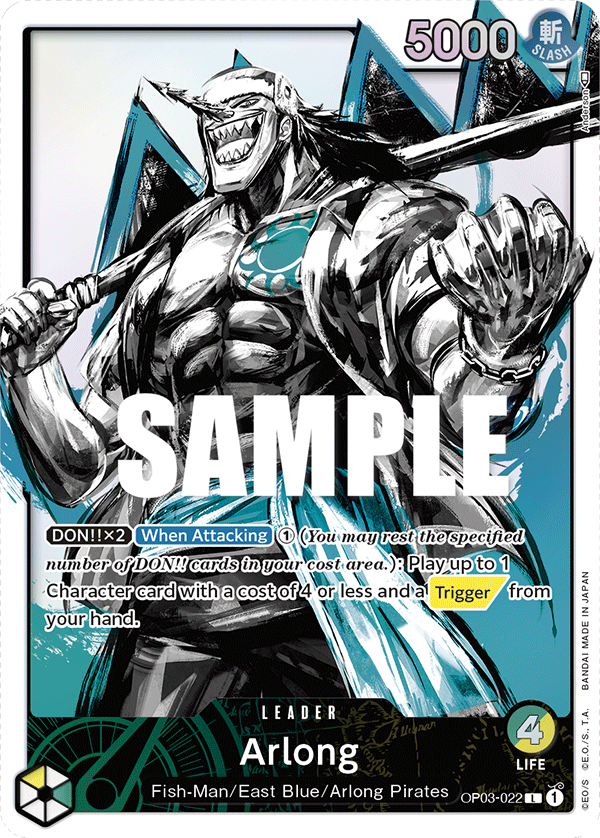 Arlong (OP03-022) Alternative Art