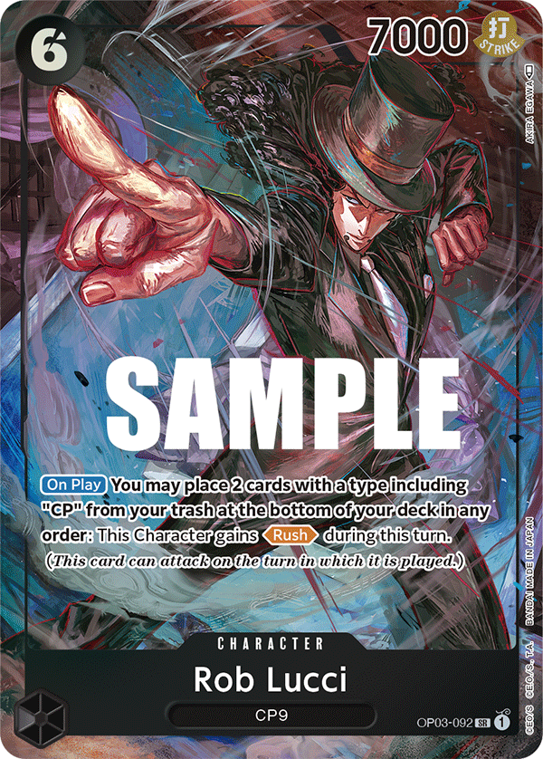 Rob Lucci (OP03-092) Alternative Art