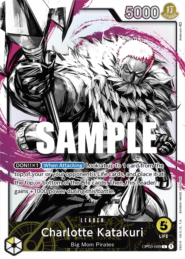 Charlotte Katakuri (OP03-099) Alternative Art