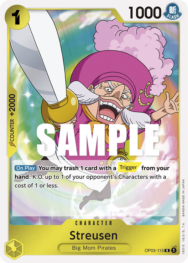 Streusen (OP03-115) Rare Omni Collectables Streusen (OP03-115) Rare Omni Collectables