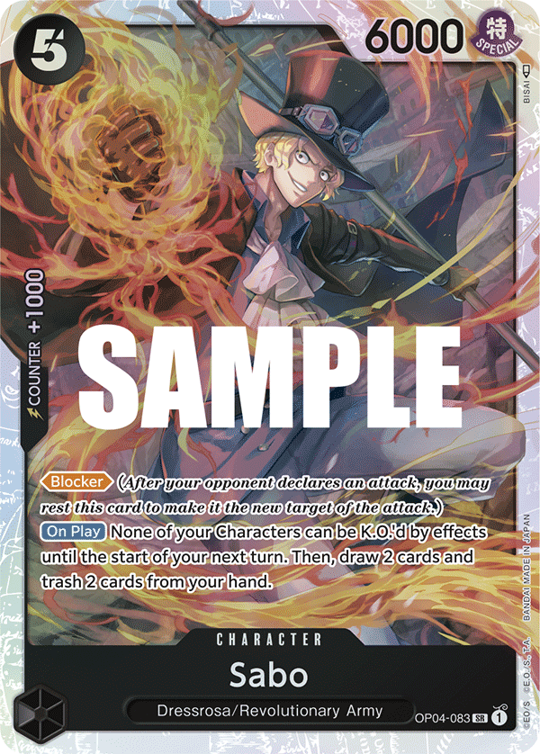 Sabo (OP04-083) Super Rare