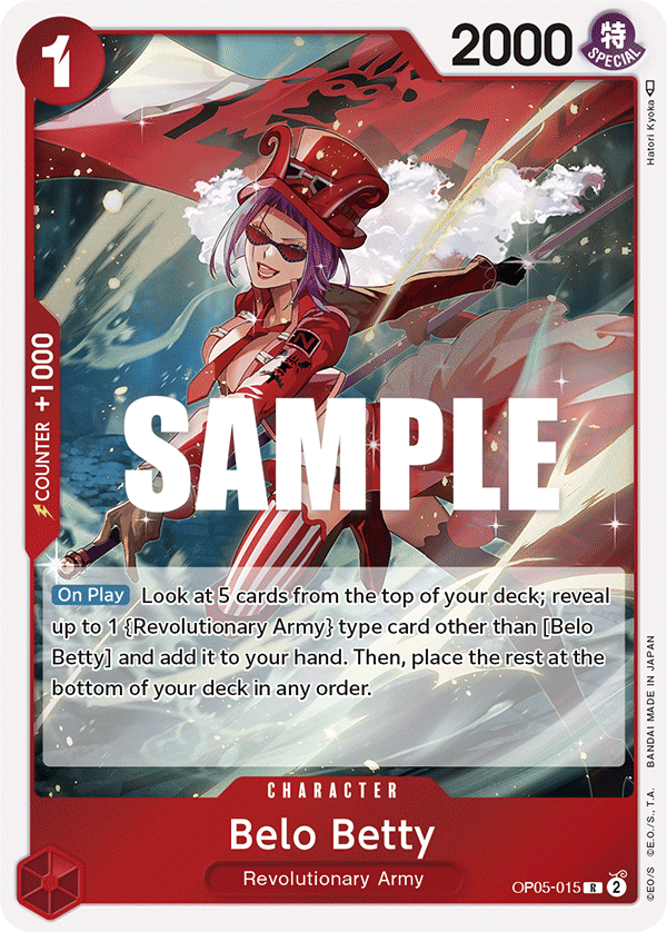 Belo Betty (OP05-015) Rare