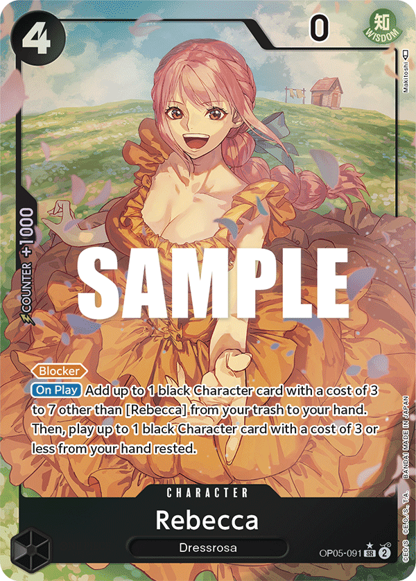 Rebecca (OP05-091) Alternative Art
