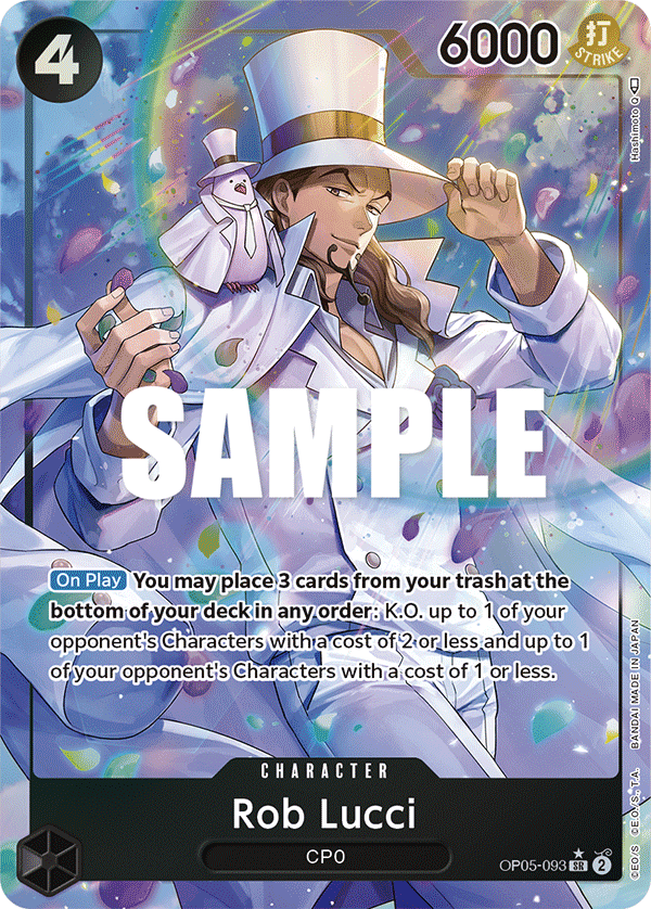 Rob Lucci (OP05-093) Alternative Art
