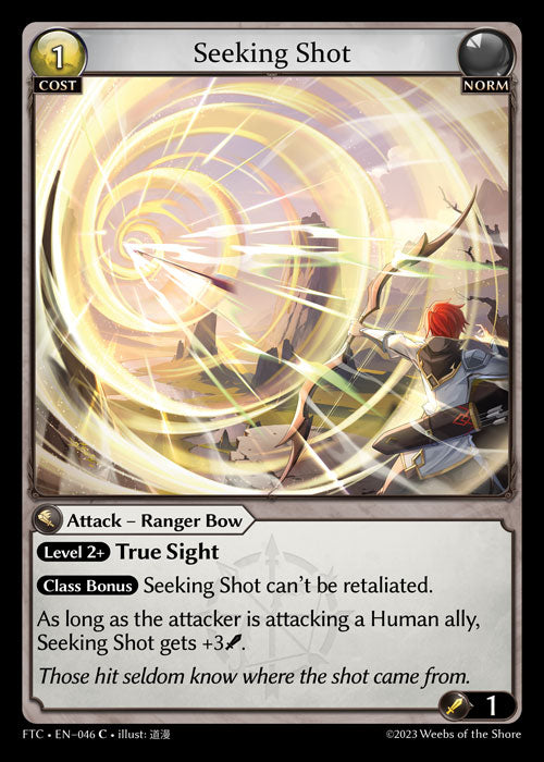 Foil Seeking Shot (Fractured Crown) EN-046-Common