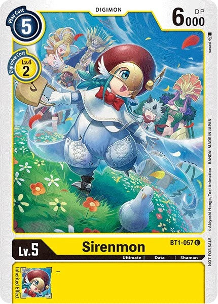 Sirenmon (BT1-057) Winner Pack Double Diamond