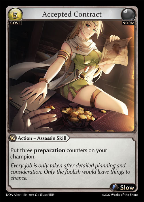 Doa Alter EN-069 Accepted Contract