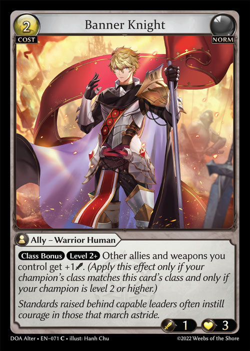 Doa Alter EN-071 Banner Knight