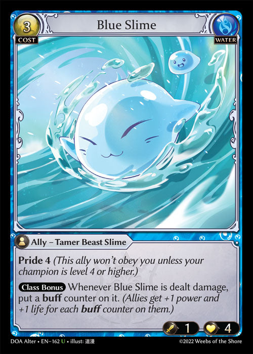 Doa Alter EN-162 Foil Blue Slime