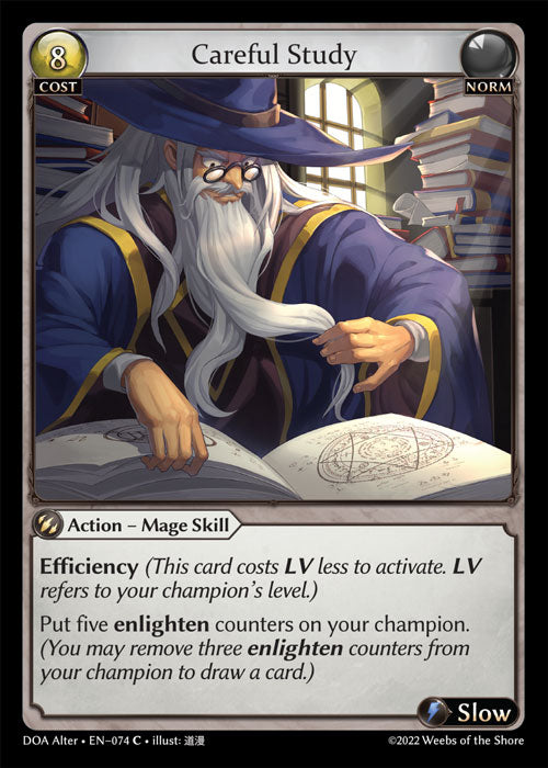 Doa Alter EN-074 Careful Study