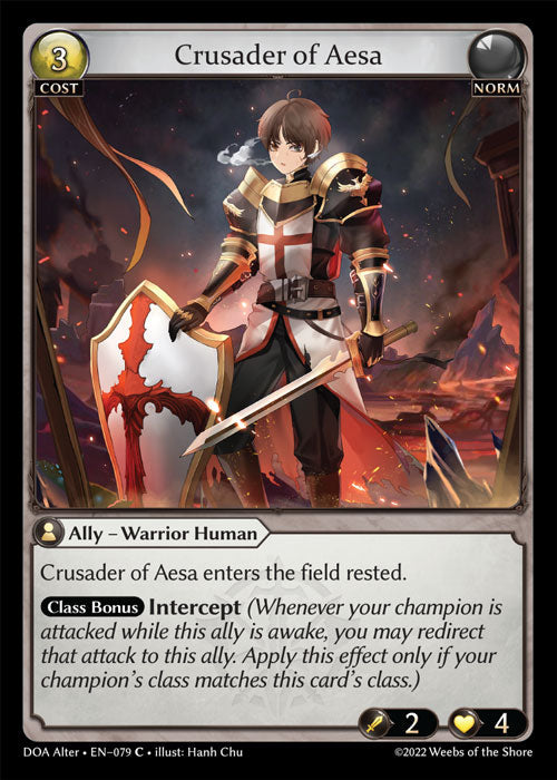 Doa Alter EN-079 Crusader of Aesa