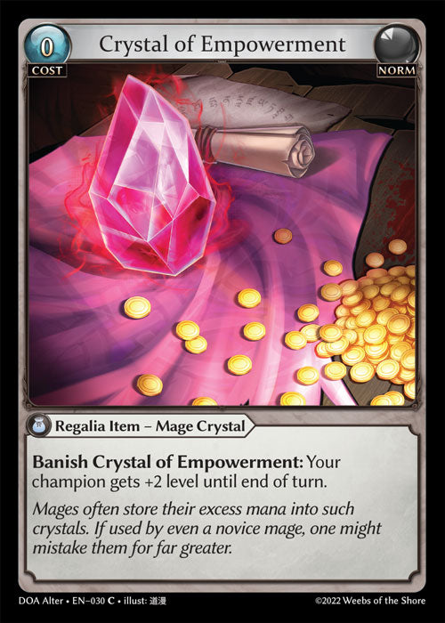 Doa Alter EN-030 Crystal of Empowerment