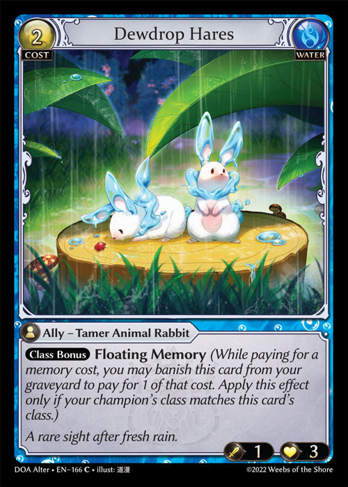 Doa Alter EN-166 Dewdrop Hares