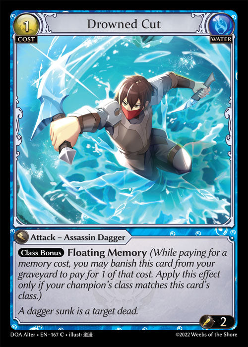 Doa Alter EN-167 Drowned Cut